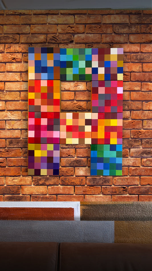 Letter A poster